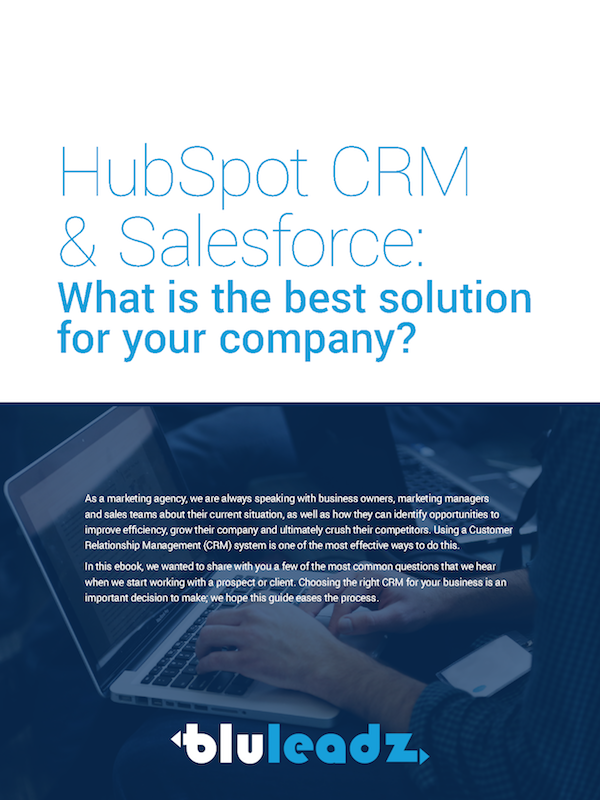 HubSpot CRM Vs Salesforce